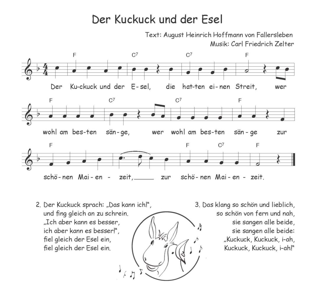 Der Kuckuck und der Esel