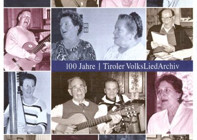 Festschrift 100 Jahre Tiroler Volksliedarchiv - Seite 1